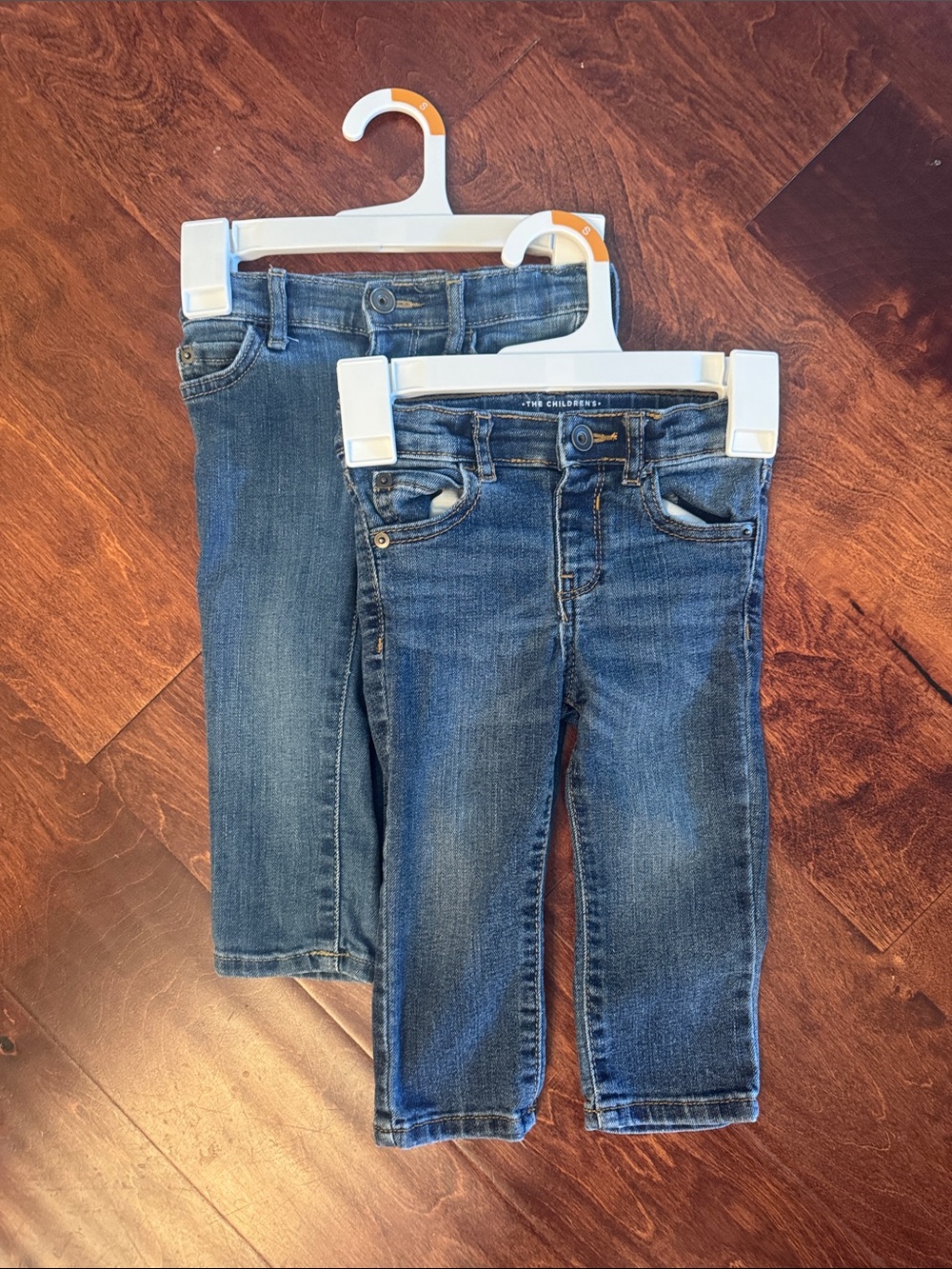 The Children's Place Blue Denim Jeans - 2 Pair